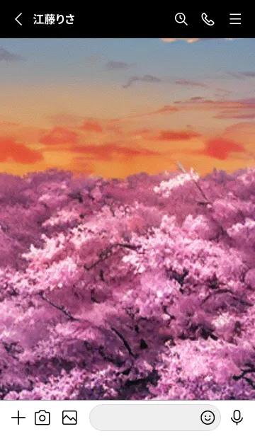 [LINE着せ替え] Cherry Blossoms#AM_15。の画像2