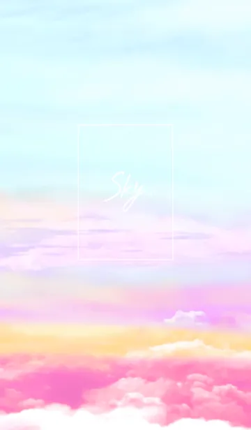 [LINE着せ替え] Emotional Sky 空色の画像1