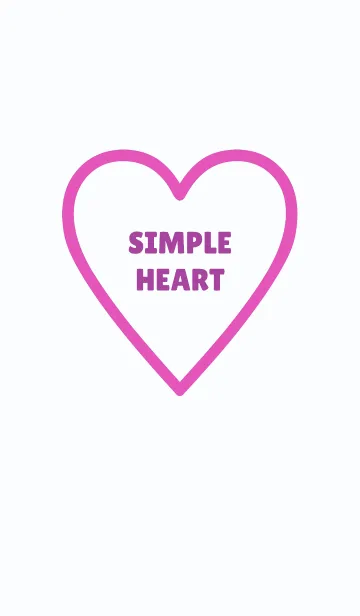 [LINE着せ替え] シンプル ハート _196の画像1