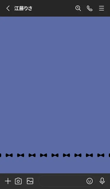 [LINE着せ替え] ねことリボン(くすみ3-06)の画像2