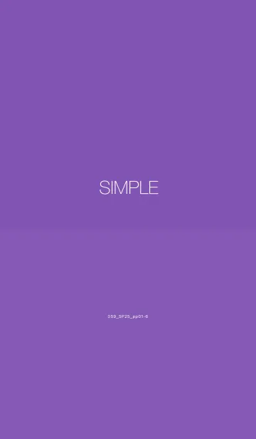 [LINE着せ替え] 059_25_パープル1-6の画像1