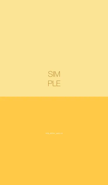 [LINE着せ替え] 009_24_イエロー3-6の画像1