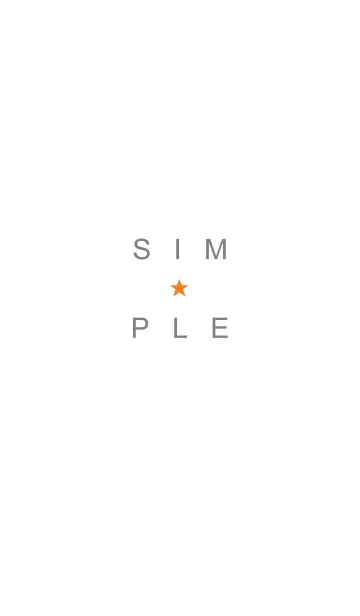[LINE着せ替え] SIMPLE STAR 49の画像1