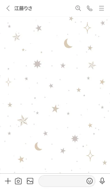 [LINE着せ替え] SIMPLE STARLIT SKY.MEKYM 2の画像2