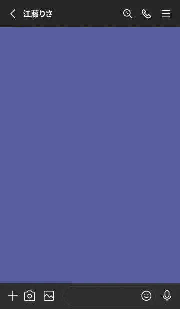 [LINE着せ替え] Simple life design -midnight-の画像2