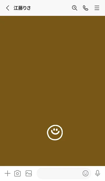 [LINE着せ替え] ミニスマイル* 040の画像2