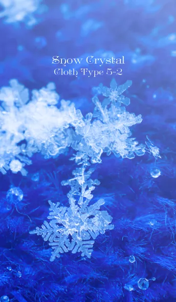 [LINE着せ替え] Snow Crystal Cloth Type 5-2の画像1