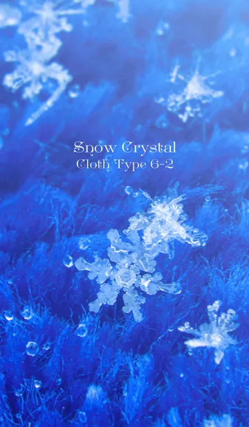 [LINE着せ替え] Snow Crystal Cloth Type 6-2の画像1
