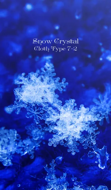 [LINE着せ替え] Snow Crystal Cloth Type 7-2の画像1