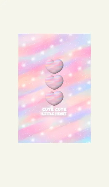 [LINE着せ替え] Cute Cute Little Heart JPN New 12の画像1