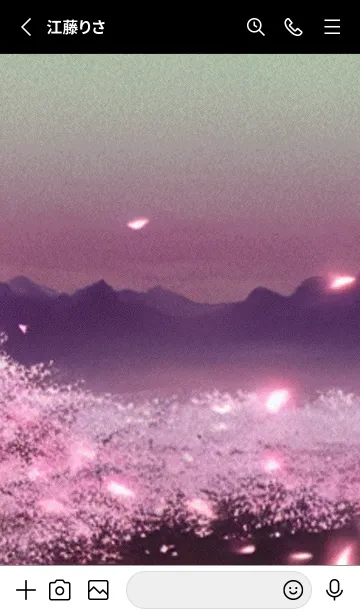 [LINE着せ替え] Cherry Blossoms#AM_26。の画像2