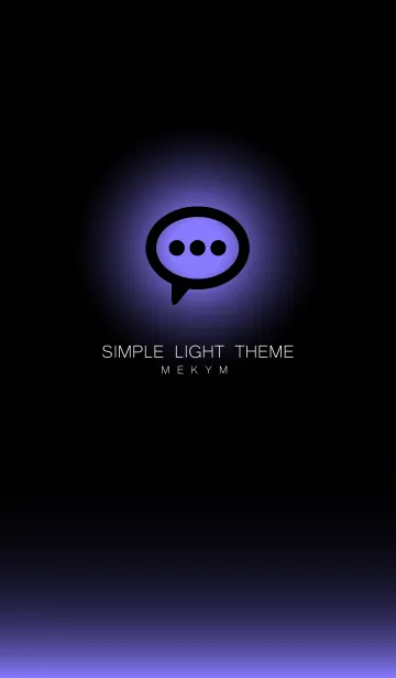 [LINE着せ替え] SIMPLE LIGHT ICON-GRADATION 44の画像1