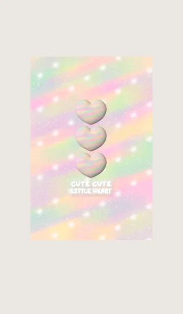 [LINE着せ替え] Cute Cute Little Heart JPN New 14の画像1