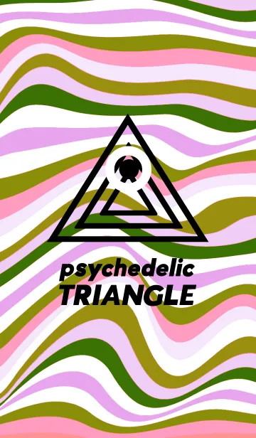 [LINE着せ替え] サイケデリック トライアングル 156の画像1