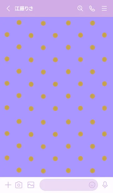 [LINE着せ替え] シンプル ミニ ドット 183の画像2