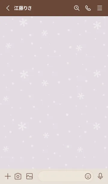 [LINE着せ替え] 結晶12<パープルピンク>の画像2