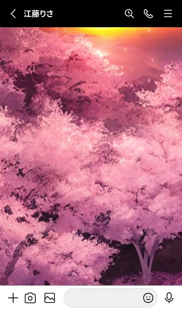 [LINE着せ替え] Cherry Blossoms#AO_10。の画像2