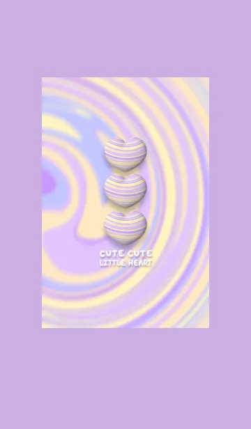 [LINE着せ替え] CUTE CUTE LITTLE HEART JPN 2の画像1