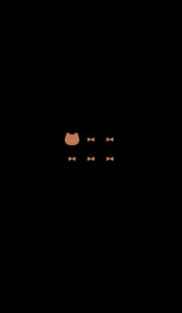 ねことリボン(くすみ4-02)のLINE着せ替え