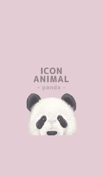 [LINE着せ替え] ICON ANIMAL - パンダ - PASTEL PK/01の画像1