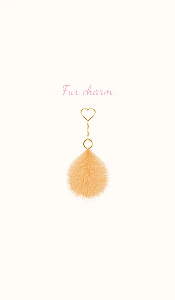 [LINE着せ替え] Fur charm Orange 26の画像1