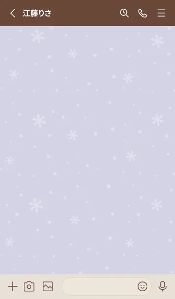 [LINE着せ替え] 結晶13<パープル>の画像2