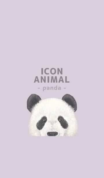 [LINE着せ替え] ICON ANIMAL - パンダ - PASTEL PL/01の画像1