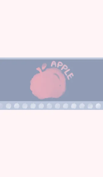 [LINE着せ替え] Smudge Apple J-Blue (Pi5)の画像1