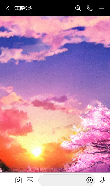 [LINE着せ替え] Cherry Blossoms#AN_24。の画像2