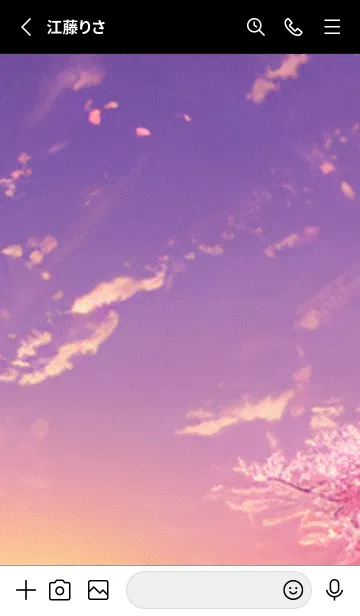 [LINE着せ替え] Cherry Blossoms#AO_5。の画像2