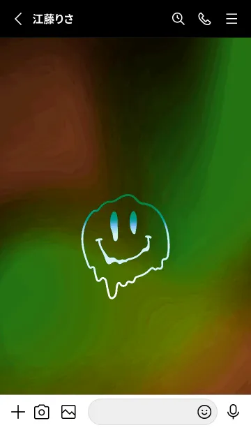 [LINE着せ替え] サイケデリック スマイル _2の画像2