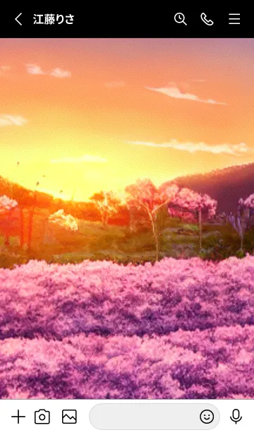 [LINE着せ替え] Cherry Blossoms#AO_27。の画像2