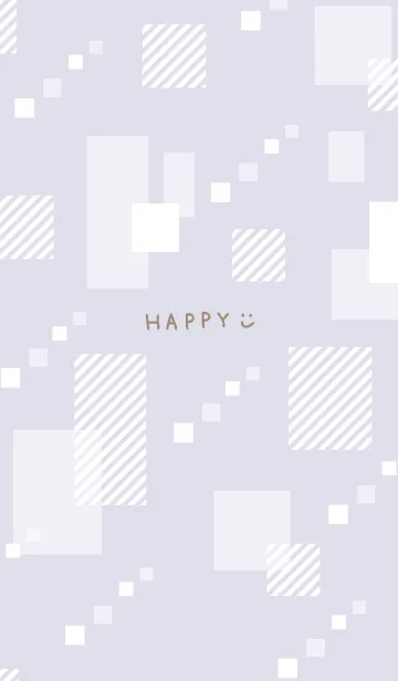 [LINE着せ替え] 白い四角24の画像1