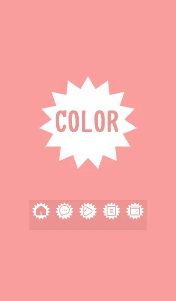 [LINE着せ替え] red color H16の画像1