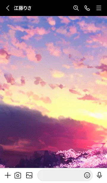 [LINE着せ替え] Cherry Blossoms#AO_17。の画像2