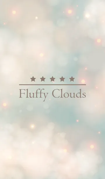 [LINE着せ替え] Fluffy Clouds RETRO.MEKYM 3の画像1