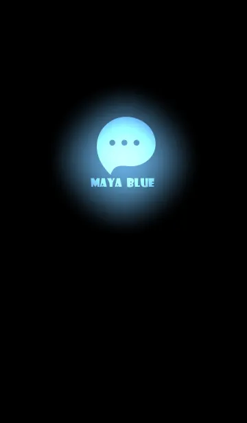 [LINE着せ替え] Maya Blue Light Theme V3 (JP)の画像1