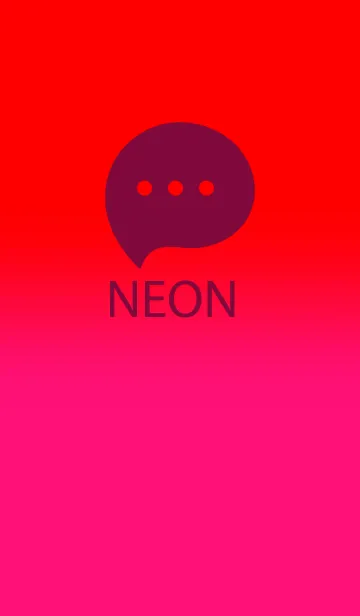 [LINE着せ替え] Neon Red & Neon Pink V4 (JP)の画像1