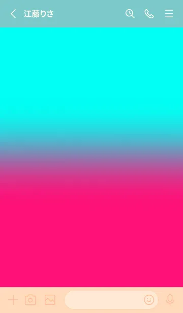 [LINE着せ替え] Neon Pink & Neon blue V4 (JP)の画像2