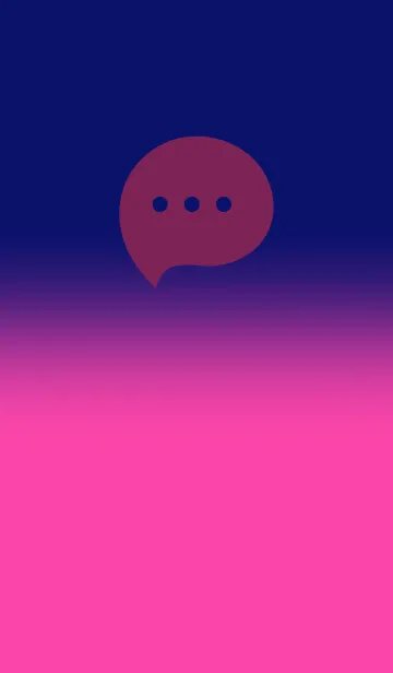 [LINE着せ替え] Navy Blue & Fuchsia Pink V4 (JP)の画像1