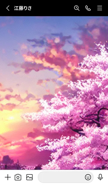 [LINE着せ替え] Cherry Blossoms#AO_14。の画像2