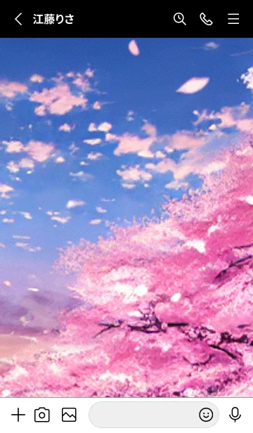 [LINE着せ替え] Cherry Blossoms#Ap_18。の画像2