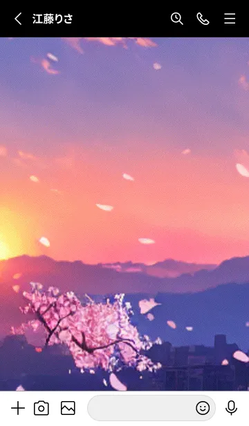 [LINE着せ替え] Cherry Blossoms#Ap_13。の画像2