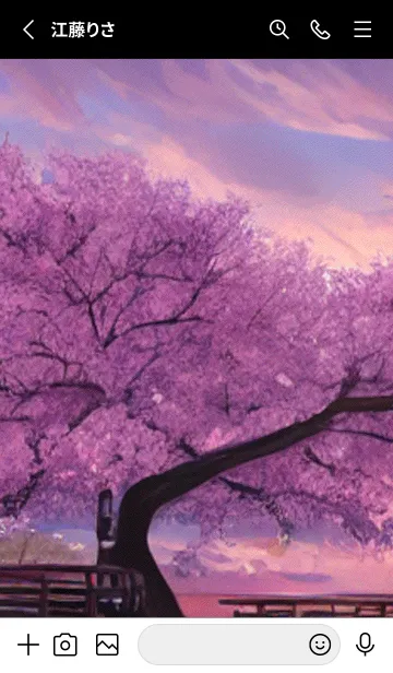 [LINE着せ替え] Cherry Blossoms#Ap_12。の画像2