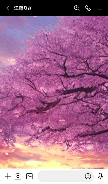 [LINE着せ替え] Cherry Blossoms#Ap_5。の画像2