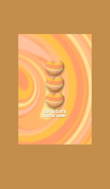 [LINE着せ替え] CUTE CUTE LITTLE HEART JPN 4の画像1