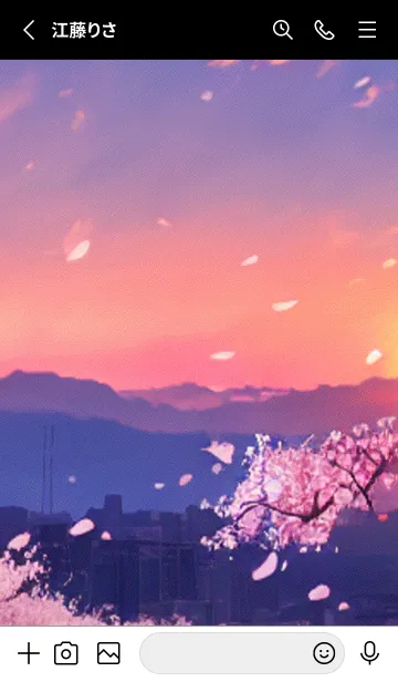 [LINE着せ替え] Cherry Blossoms#Ap_4。の画像2