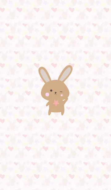 [LINE着せ替え] Lots of rabbits 29の画像1