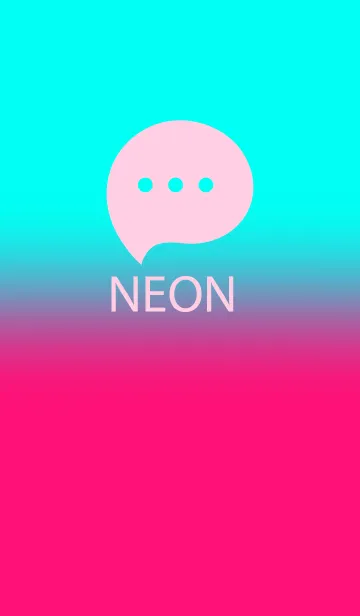 [LINE着せ替え] Neon Blue & Neon Pink V4 (JP)の画像1