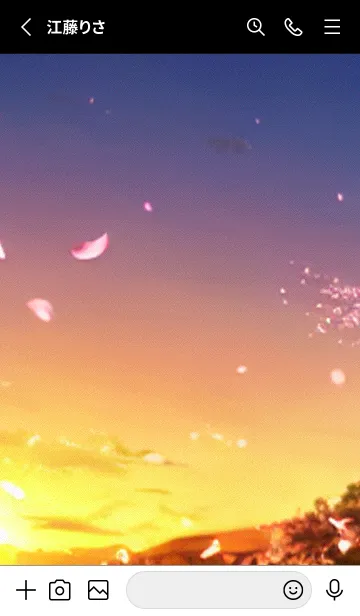 [LINE着せ替え] 桜の花咲く頃#AQ_2。の画像2